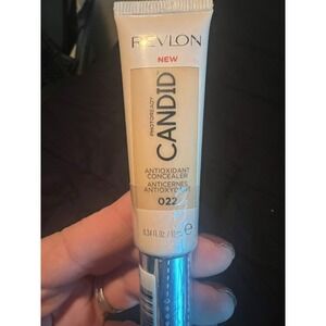 2x Revlon Candid Concealer w/Anti-Pollution Antioxidant 022 Sand .34 oz